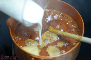 Orangen-Karamell-Ganache