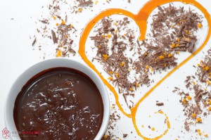 Orangen-Karamell-Ganache