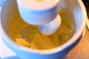 Pistazien-Buttercreme, Schritt 7