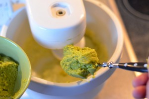Pistazien-Buttercreme, Schritt 8