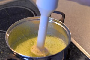 Pistazien-Buttercreme, Schritt 2