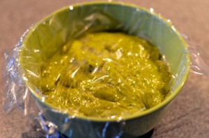 Pistazien-Buttercreme, Schritt 6