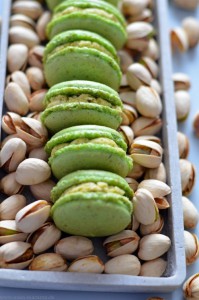 Pistazien-Macarons