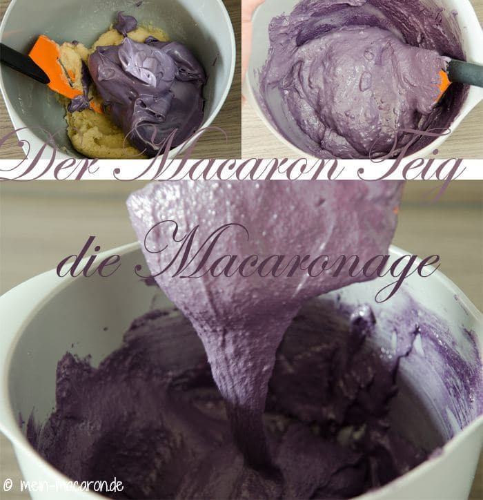 Rezept Macarons mit Fliederblueten-Ganache