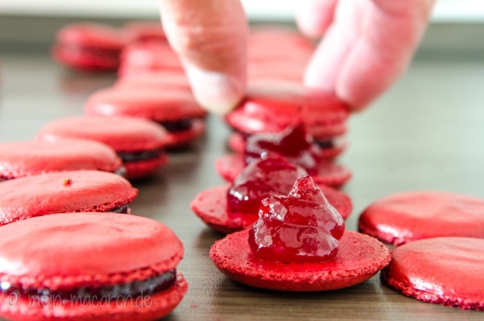Rezept Macarons Teig franzoesisch gelingt perfekt