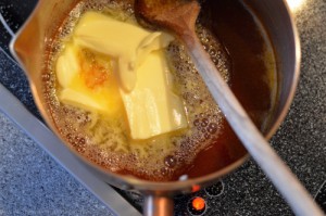 Schoko-Karamell-Ganache, Schritt 4