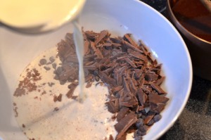 Schoko-Karamell-Ganache, Schritt 5