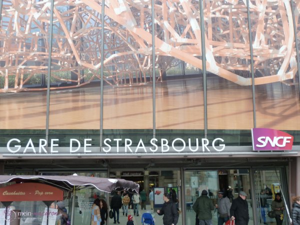 Eingang Strassburg Hauptbahnhof