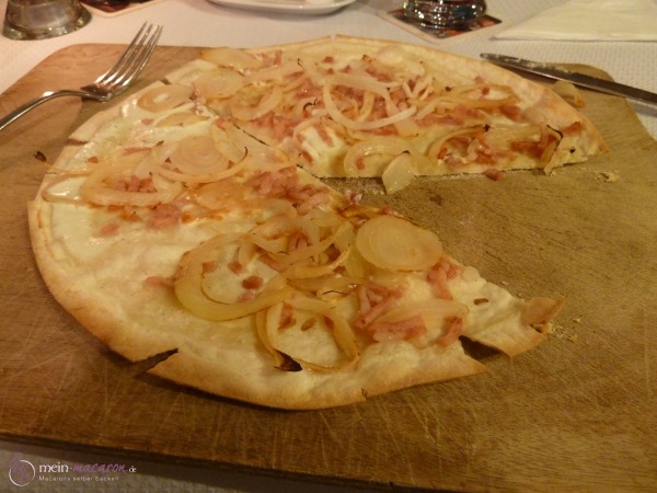 Elsässer Flammkuchen