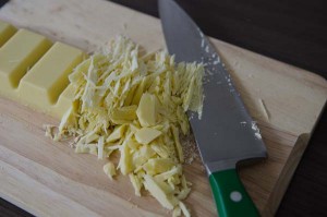 Kuvertuere raspeln