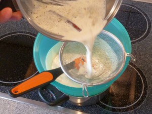 Vanille-Zimt Ganache, Schritt 2