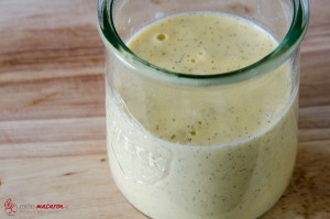 Englische Creme für einen Trifle